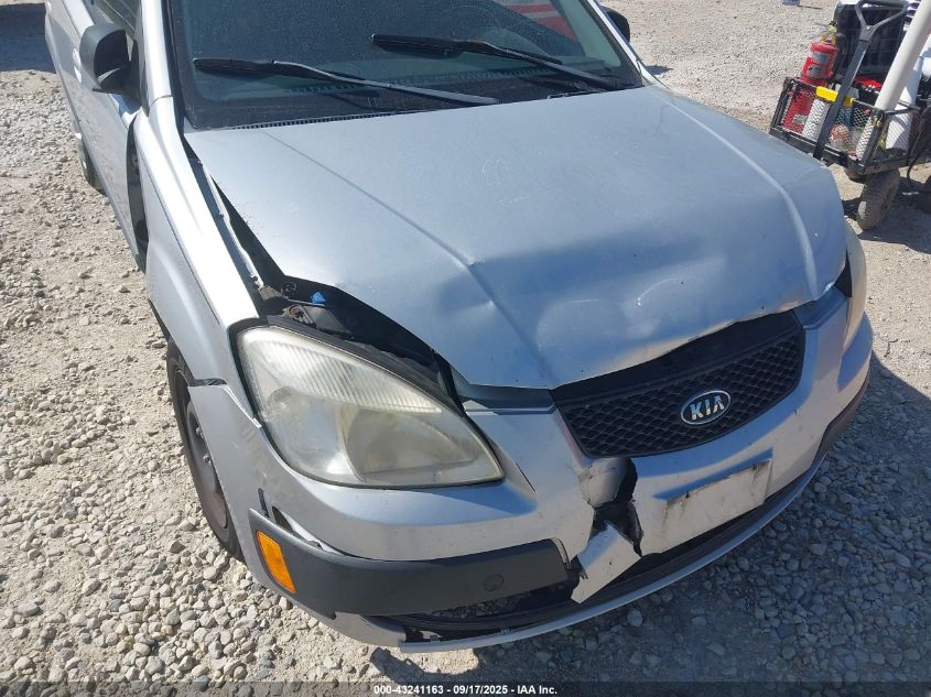 2008 Kia Rio Lx VIN: KNADE123486401704 Lot: 43241163