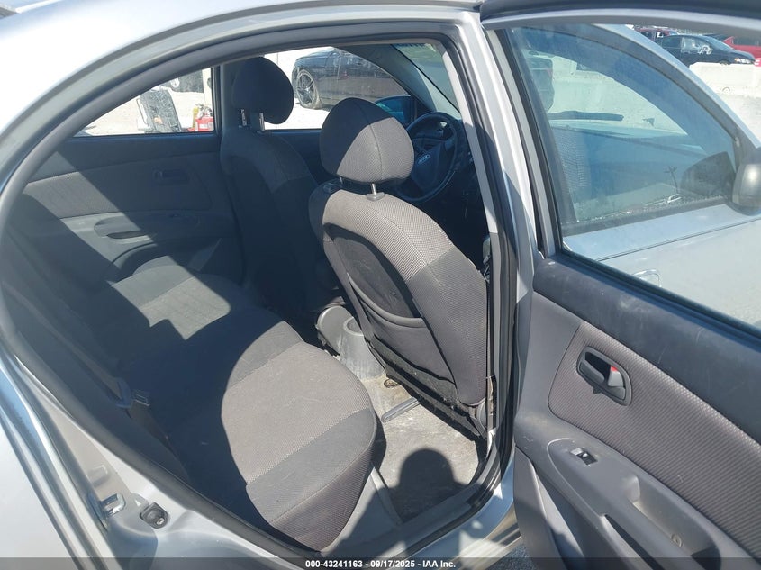 2008 Kia Rio Lx VIN: KNADE123486401704 Lot: 43241163