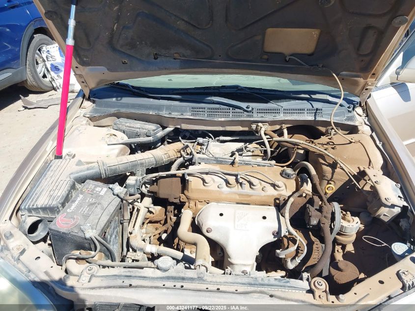 2001 Honda Accord 2.3 Lx VIN: 1HGCG56431A138385 Lot: 43241177