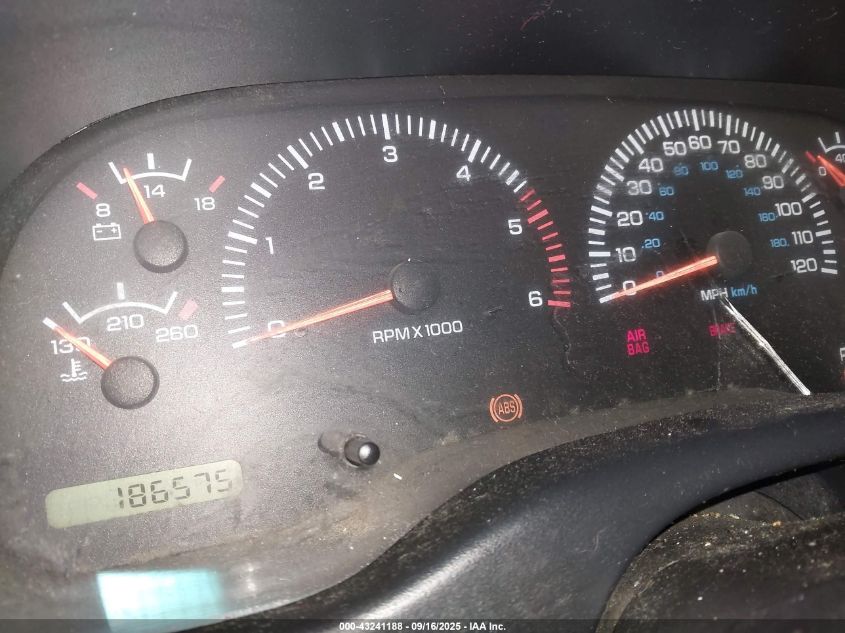 1998 Dodge Dakota Slt/Sport VIN: 1B7GG22X0WS634907 Lot: 43241188