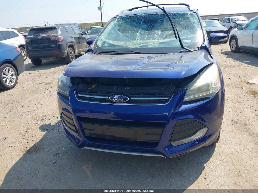2014 Ford Escape Titanium VIN: 1FMCU0J93EUA55178 Lot: 43241191