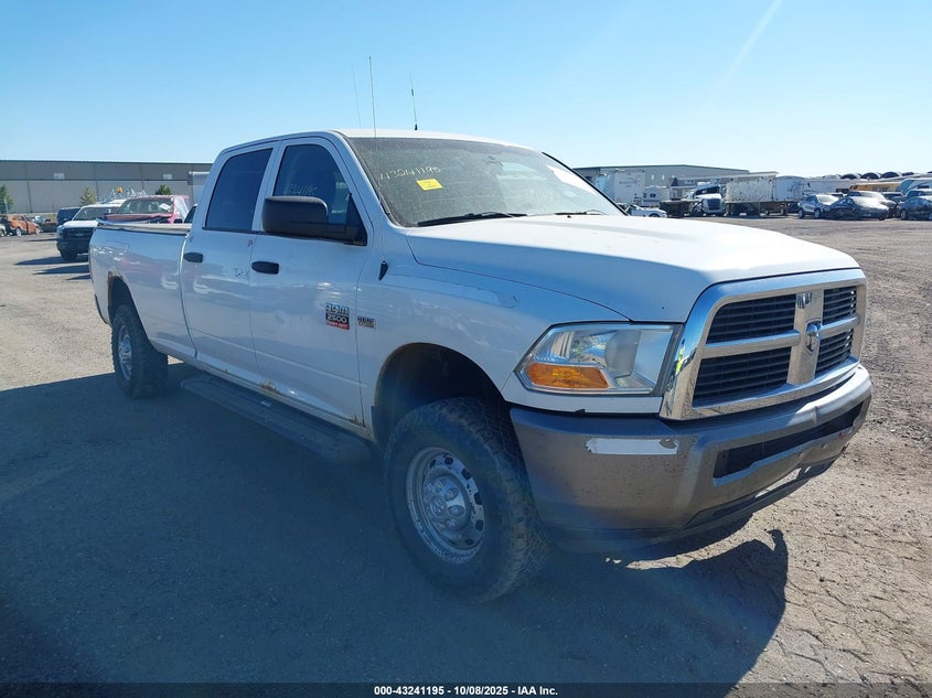 2011 Ram Ram 2500 St white truck gasoline 3D7TT2CT4BG618481 photo #1