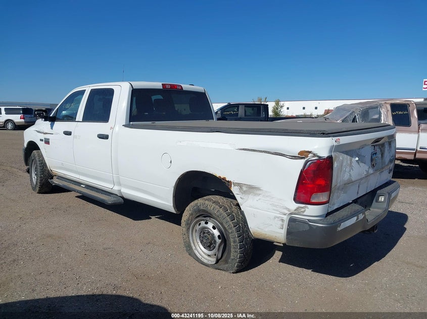 2011 Ram Ram 2500 St white truck gasoline 3D7TT2CT4BG618481 photo #4