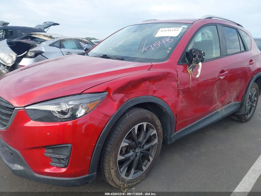2016 Mazda Cx-5 Grand Touring VIN: JM3KE4DY6G0737545 Lot: 43241214