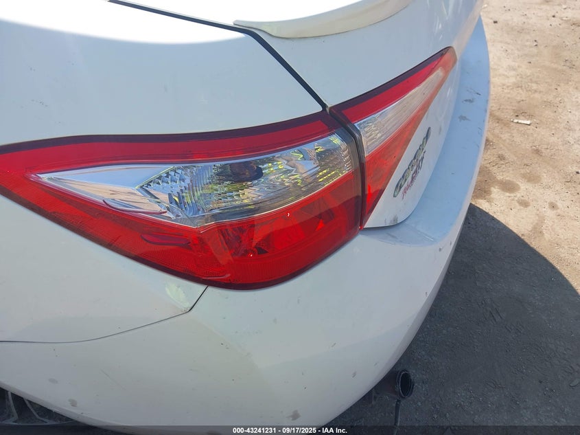 2016 Toyota Corolla S Plus VIN: 2T1BURHE3GC574917 Lot: 43241231