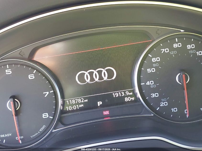 2017 Audi Q7 3.0T Premium VIN: WA1LAAF71HD054054 Lot: 43241233