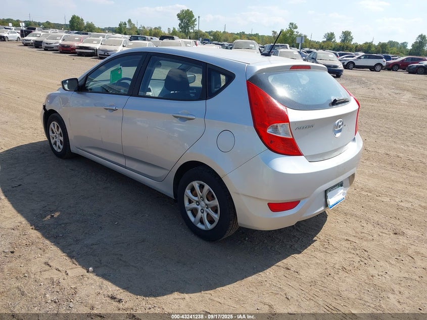 2014 HYUNDAI ACCENT GS KMHCT5AE1EU166289