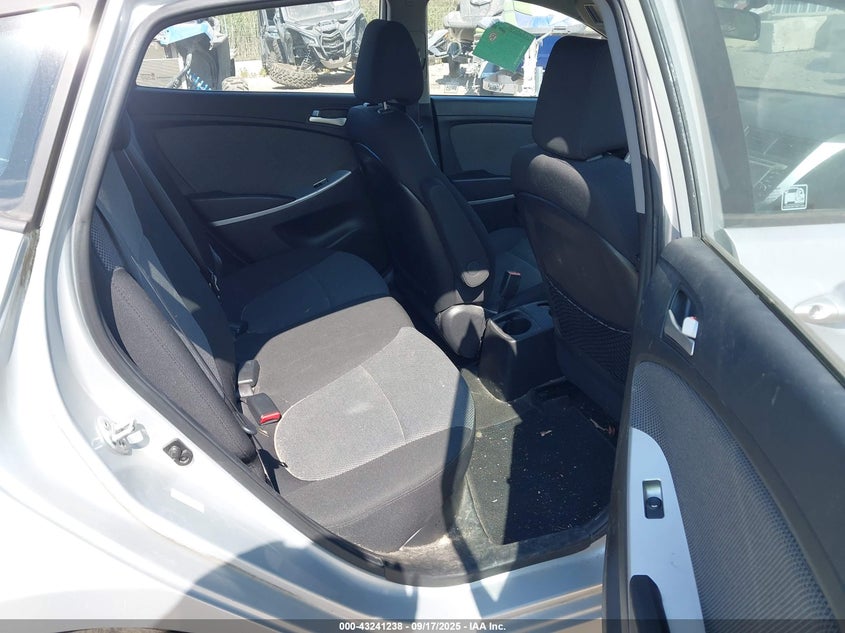 2014 HYUNDAI ACCENT GS KMHCT5AE1EU166289