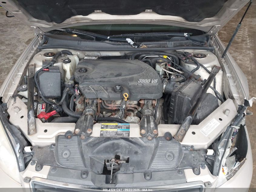 2008 Chevrolet Impala Lt VIN: 2G1WC583681215601 Lot: 43241243