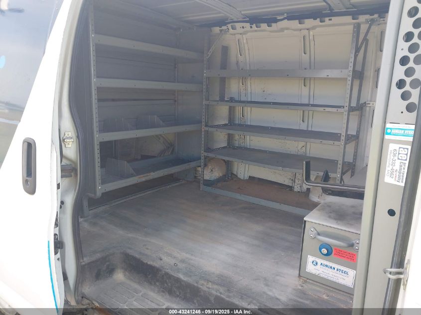 2012 Chevrolet Express 2500 Work Van VIN: 1GCWGFCA3C1171532 Lot: 43241246