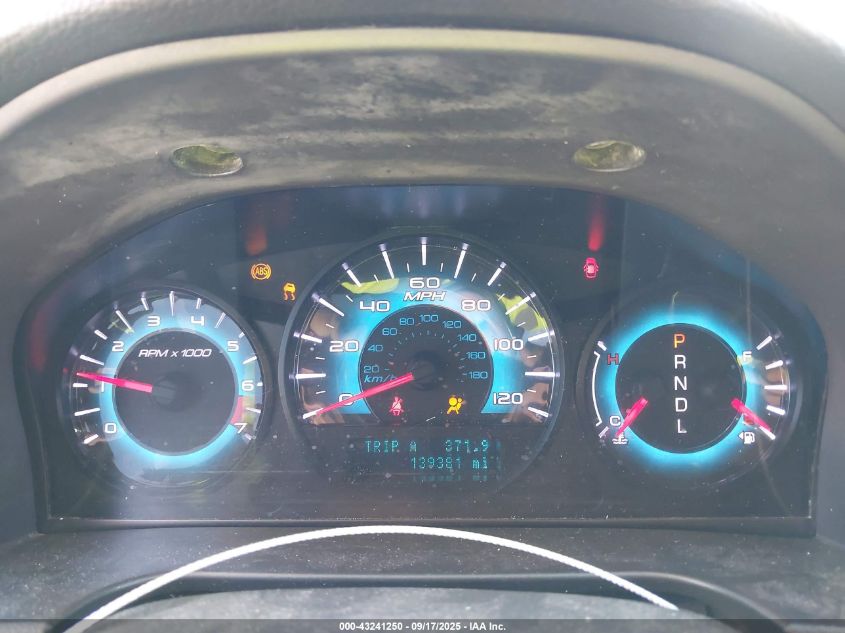 2012 Ford Fusion Sel VIN: 3FAHP0JA0CR275576 Lot: 43241250