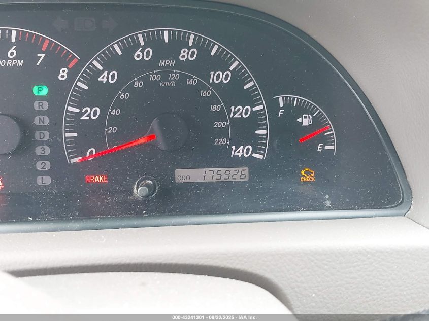 2005 Toyota Camry Std VIN: 4T1BE32K25U092881 Lot: 43241301