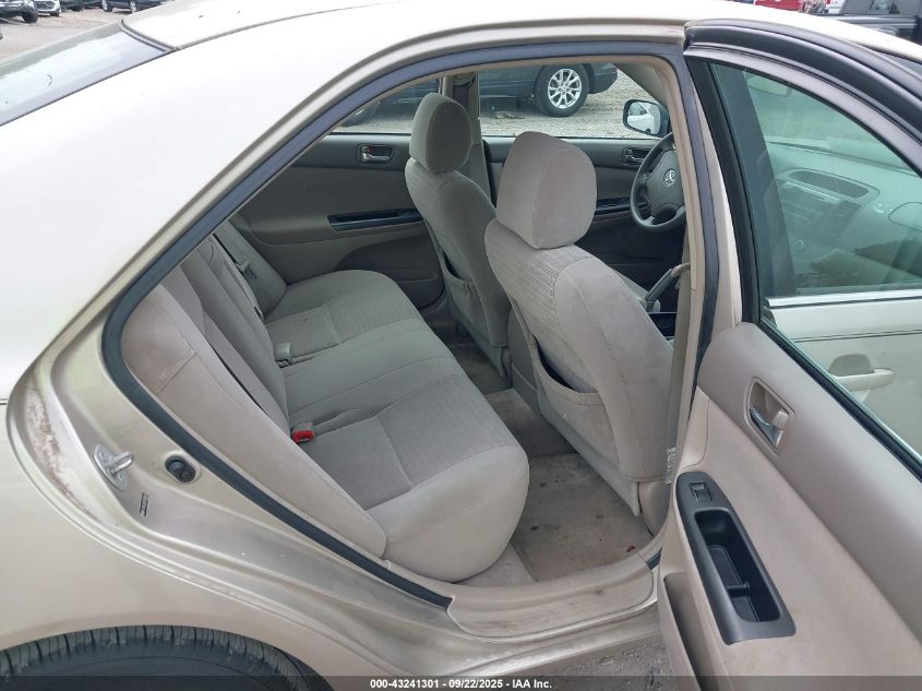 2005 Toyota Camry Std VIN: 4T1BE32K25U092881 Lot: 43241301