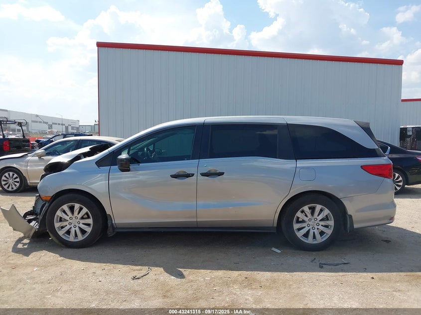 2019 Honda Odyssey Lx VIN: 5FNRL6H24KB028220 Lot: 43241315