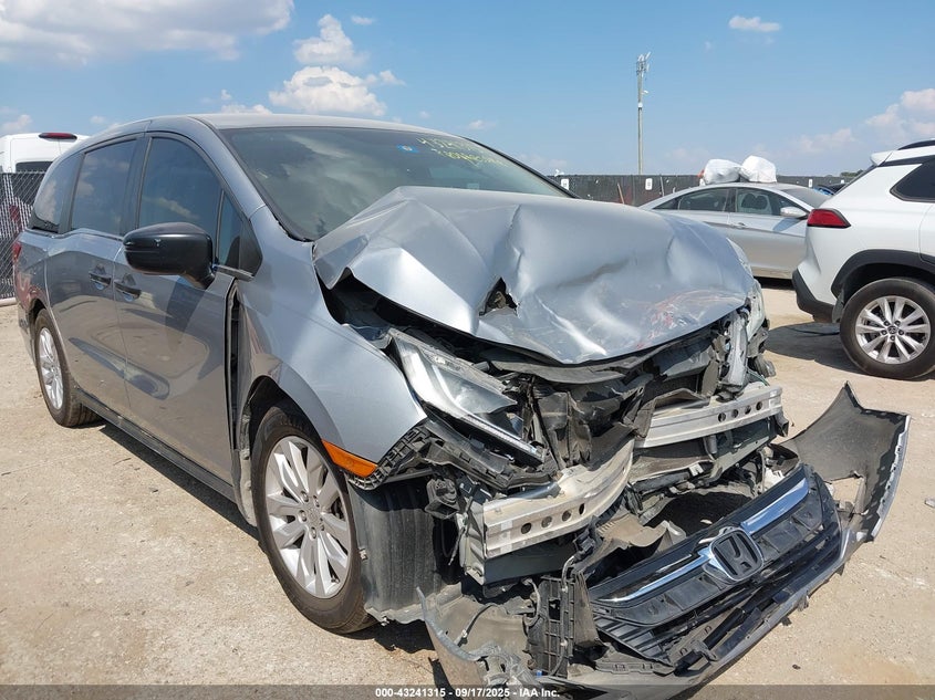 2019 Honda Odyssey Lx VIN: 5FNRL6H24KB028220 Lot: 43241315