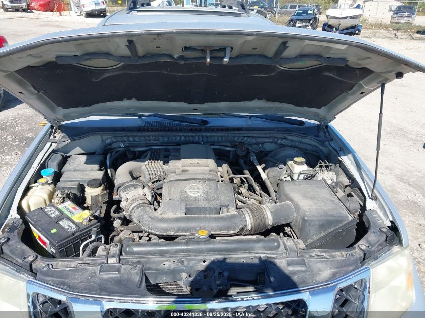 2009 Nissan Pathfinder Se VIN: 5N1AR18BX9C611280 Lot: 43241336