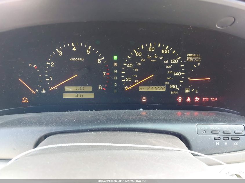 1997 Lexus Sc 300 VIN: JT8CD32Z7V1000687 Lot: 43241376