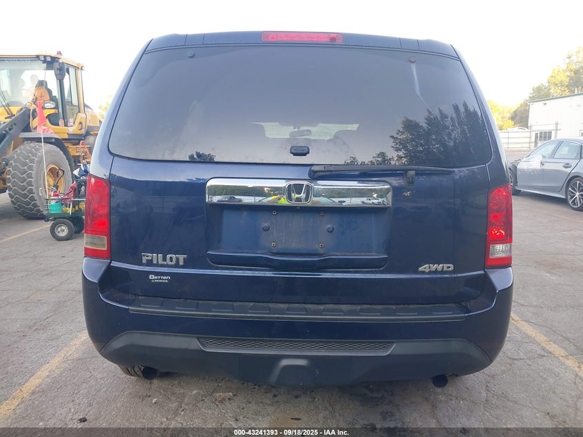 2013 HONDA PILOT LX - 5FNYF4H22DB079516