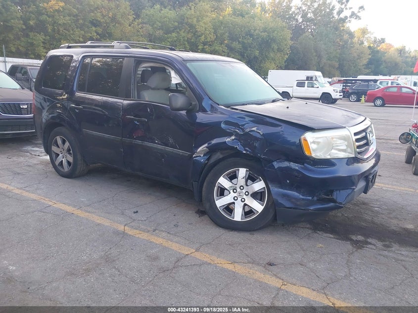 2013 HONDA PILOT LX - 5FNYF4H22DB079516