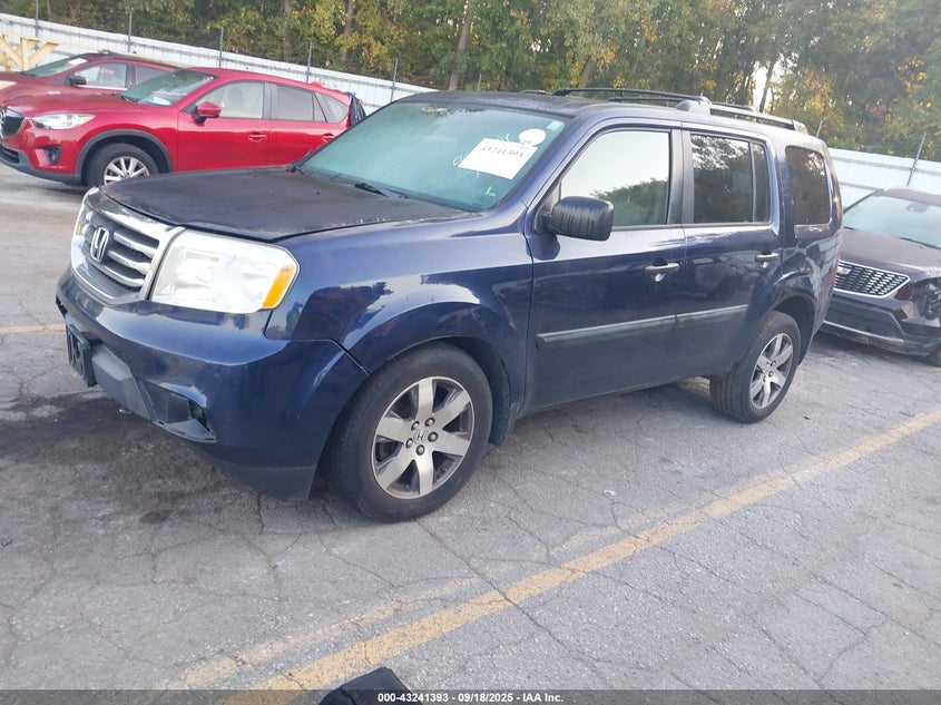 2013 HONDA PILOT LX - 5FNYF4H22DB079516
