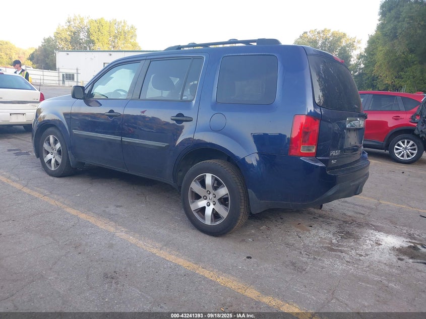 2013 HONDA PILOT LX - 5FNYF4H22DB079516