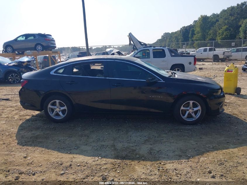 2017 Chevrolet Malibu Ls VIN: 1G1ZB5ST8HF141552 Lot: 43241413