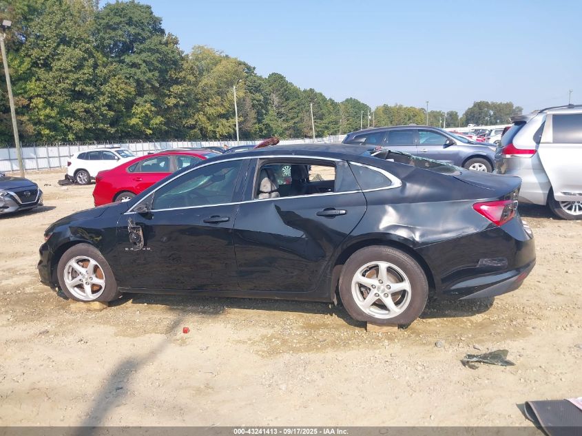 2017 Chevrolet Malibu Ls VIN: 1G1ZB5ST8HF141552 Lot: 43241413