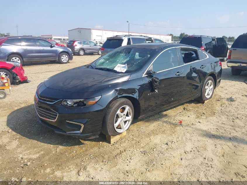 2017 Chevrolet Malibu Ls VIN: 1G1ZB5ST8HF141552 Lot: 43241413
