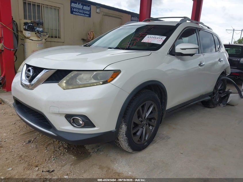 2016 NISSAN ROGUE SL - 5N1AT2MT2GC847991