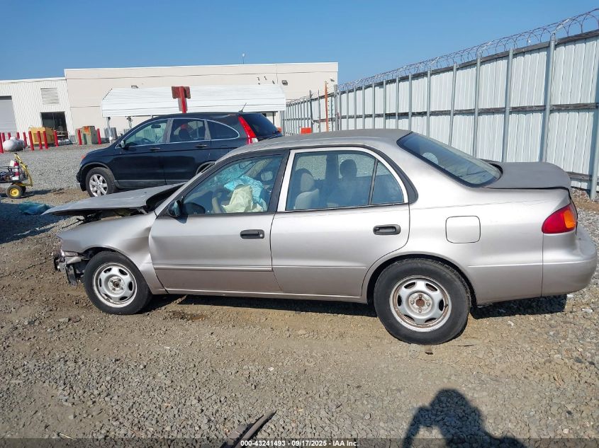 2001 Toyota Corolla Ce VIN: 1NXBR12E01Z561124 Lot: 43241493