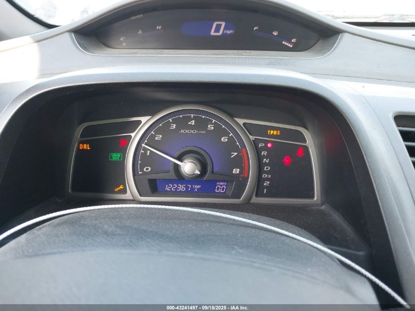 2009 Honda Civic Lx VIN: 2HGFA16599H351953 Lot: 43241497