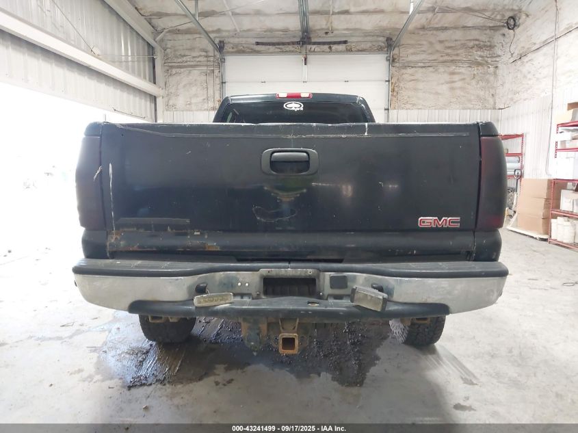 2002 GMC Sierra 2500Hd Sl VIN: 1GTHK23152F167693 Lot: 43241499