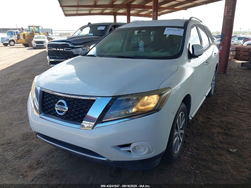 2013 Nissan Pathfinder Sv VIN: 5N1AR2MM0DC613920 Lot: 43241547