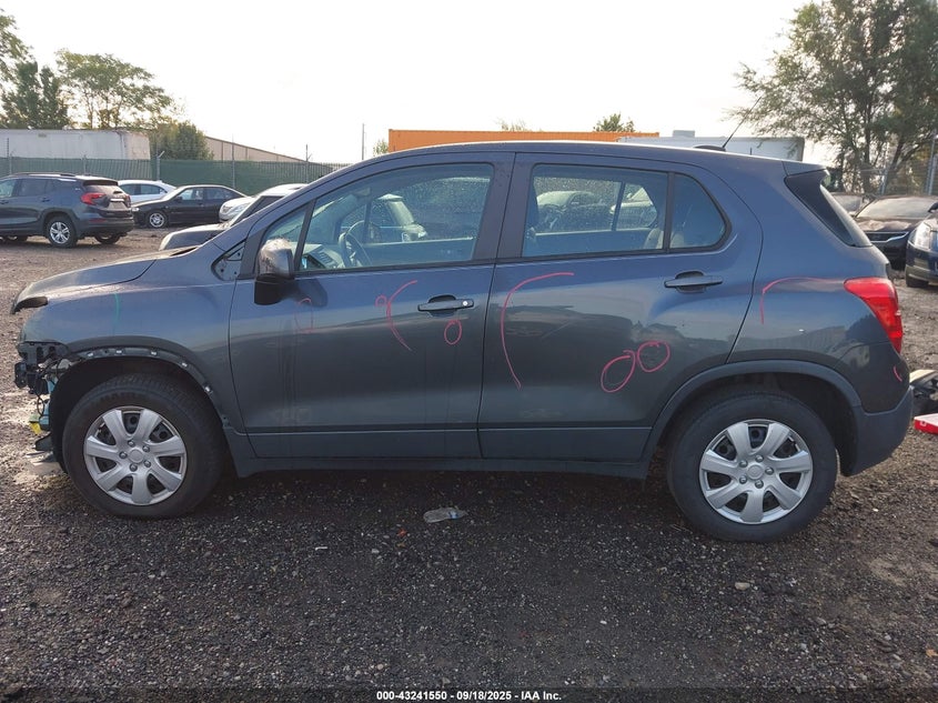 2016 CHEVROLET TRAX 1LS - 3GNCJKSB1GL119958
