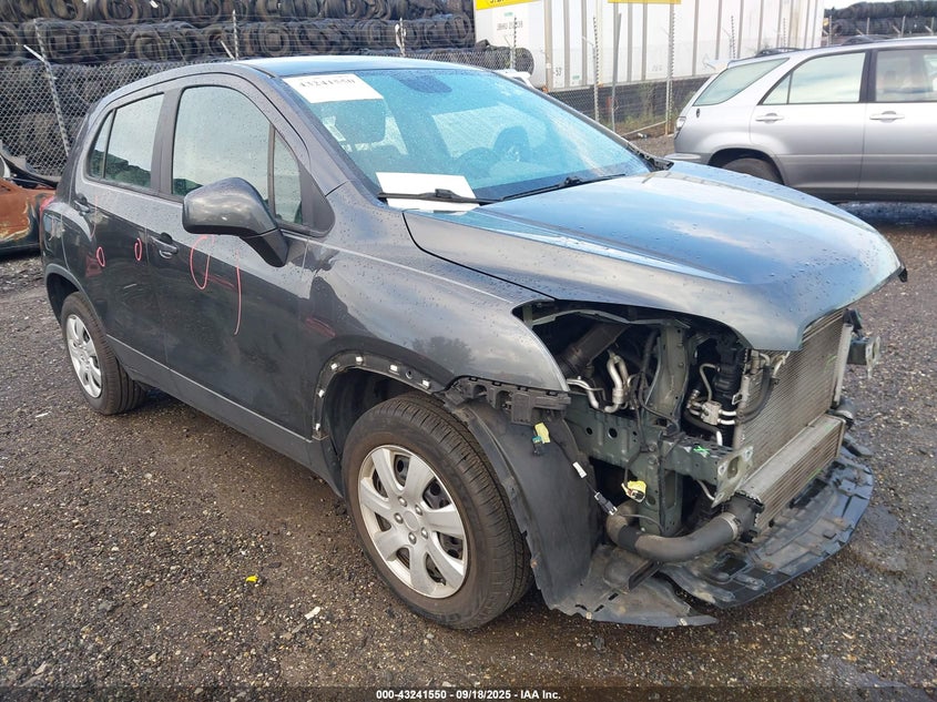 2016 CHEVROLET TRAX 1LS - 3GNCJKSB1GL119958