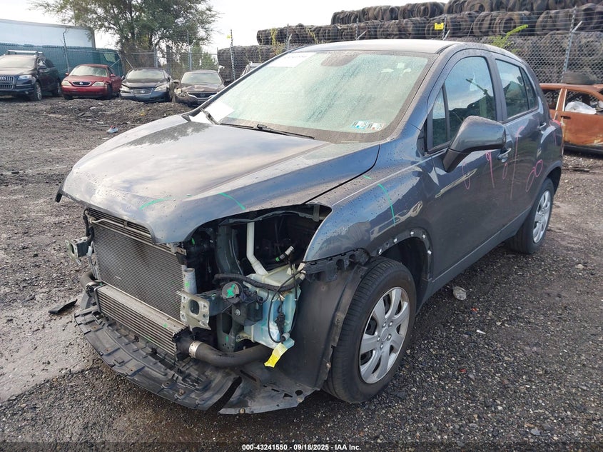 2016 CHEVROLET TRAX 1LS - 3GNCJKSB1GL119958