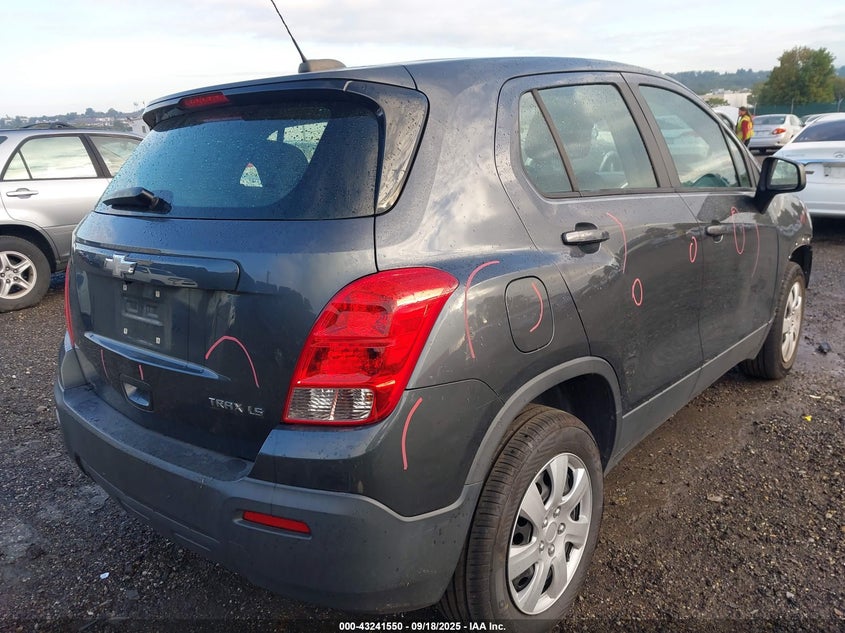 2016 CHEVROLET TRAX 1LS - 3GNCJKSB1GL119958