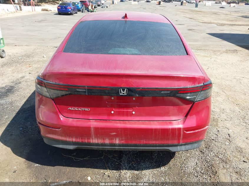 2024 Honda Accord Ex VIN: 1HGCY1F37RA090303 Lot: 43241584