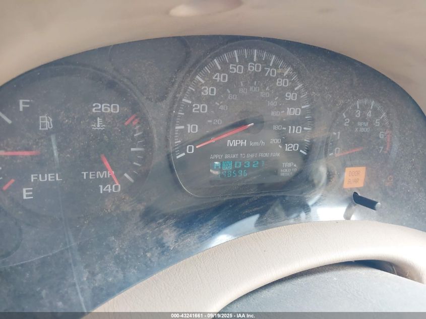 2005 Chevrolet Impala VIN: 2G1WF52E959120996 Lot: 43241661