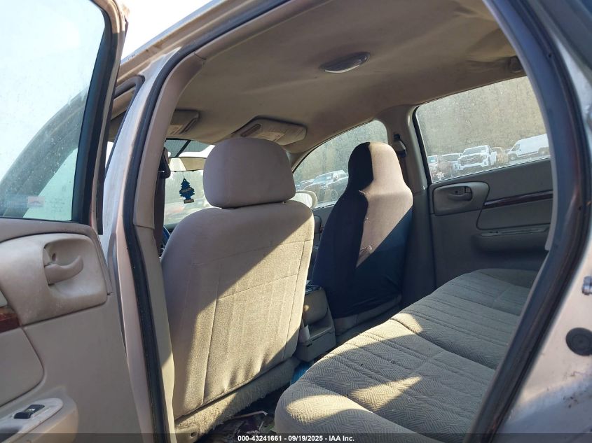 2005 Chevrolet Impala VIN: 2G1WF52E959120996 Lot: 43241661