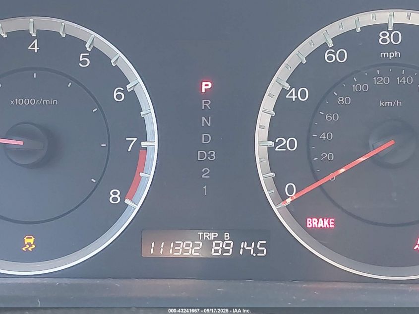 2011 Honda Accord 2.4 Lx-S VIN: 1HGCS1B37BA005912 Lot: 43241667