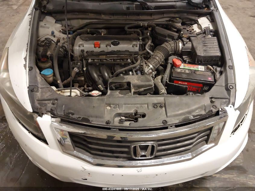 2010 Honda Accord 2.4 Ex-L VIN: 1HGCP2F85AA145159 Lot: 43241685