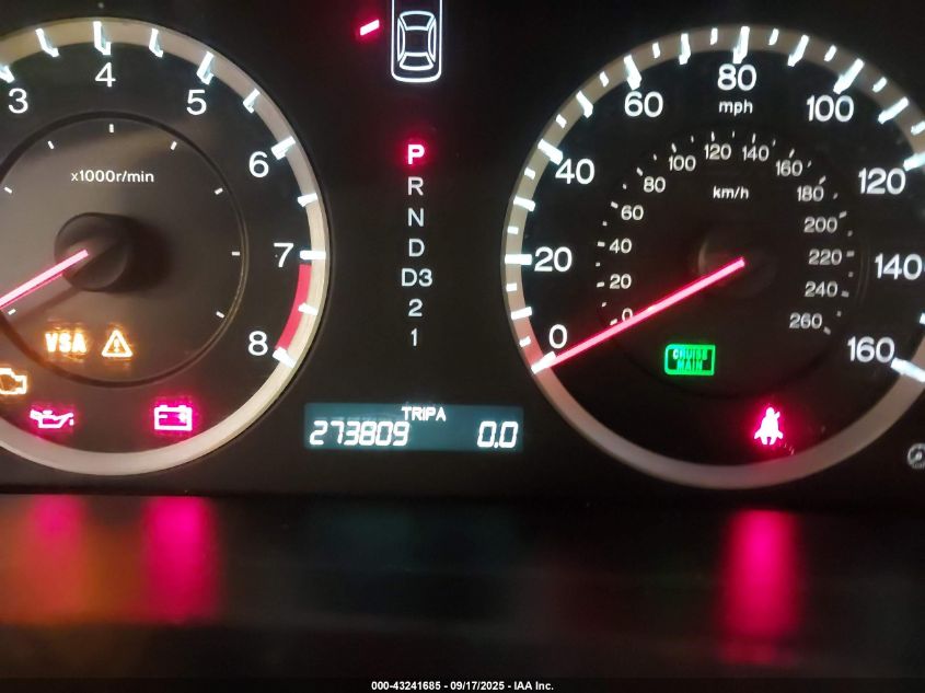 2010 Honda Accord 2.4 Ex-L VIN: 1HGCP2F85AA145159 Lot: 43241685