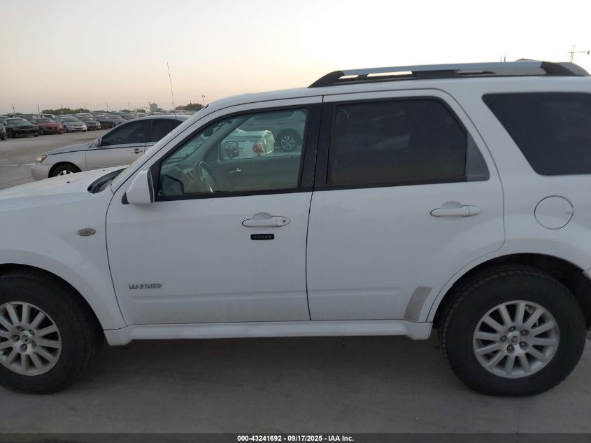 2008 Mercury Mariner Premier VIN: 4M2CU97198KJ31393 Lot: 43241692