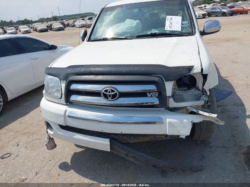 2005 Toyota Tundra Sr5 V8 VIN: 5TBET34195S46529 Lot: 43241710