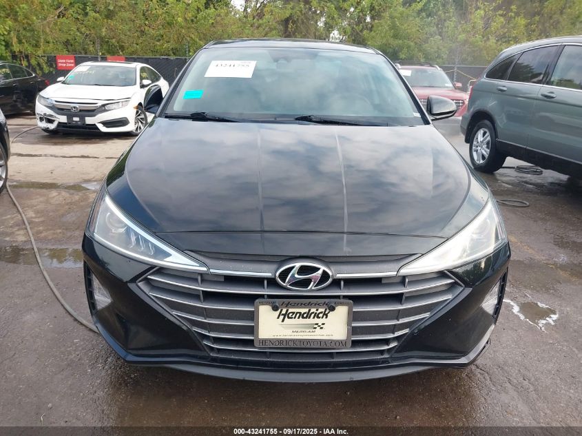2020 Hyundai Elantra Sel VIN: 5NPD84LF1LH548937 Lot: 43241755