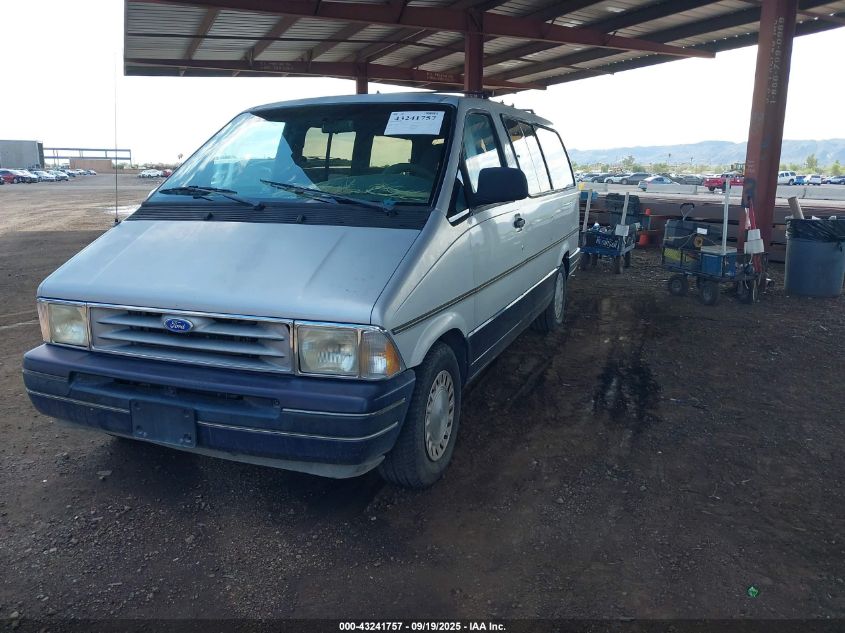 1FMDA31X3NZA72207 1992 FORD AEROSTAR photo no. 2