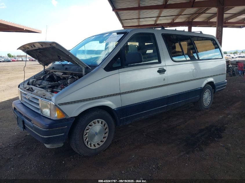 1992 Ford Aerostar VIN: 1FMDA31X3NZA72207 Lot: 43241757