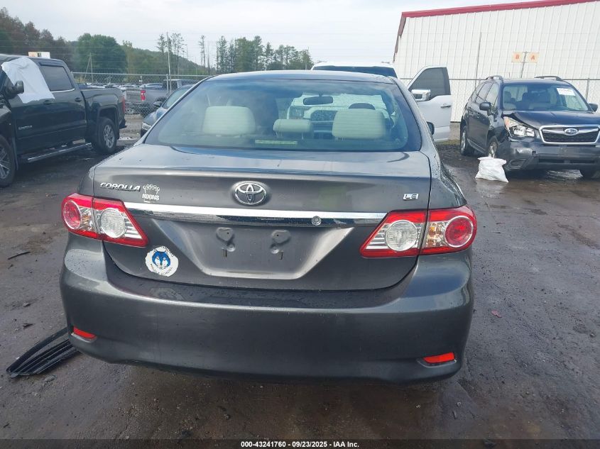 2011 Toyota Corolla Le VIN: JTDBU4EE0BJ102047 Lot: 43241760