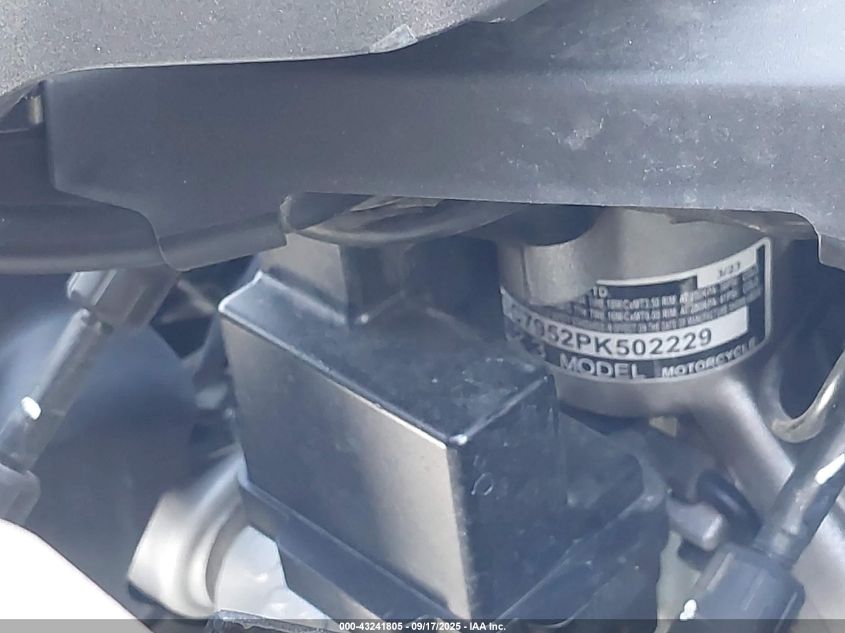 2023 Honda Gl1800 D VIN: JH2SC7952PK502229 Lot: 43241805